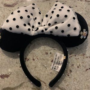 Minnie Mouse Polka Dot Ear Headband for Adults by BaubleBar, Disney
